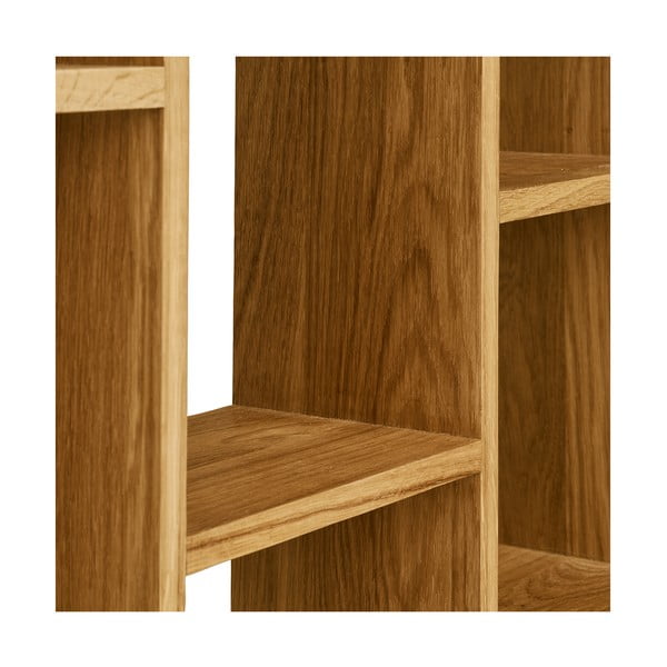 Natúr színű többszintes tölgyfa fali polc 15 cm Townsville – House Nordic-image-3