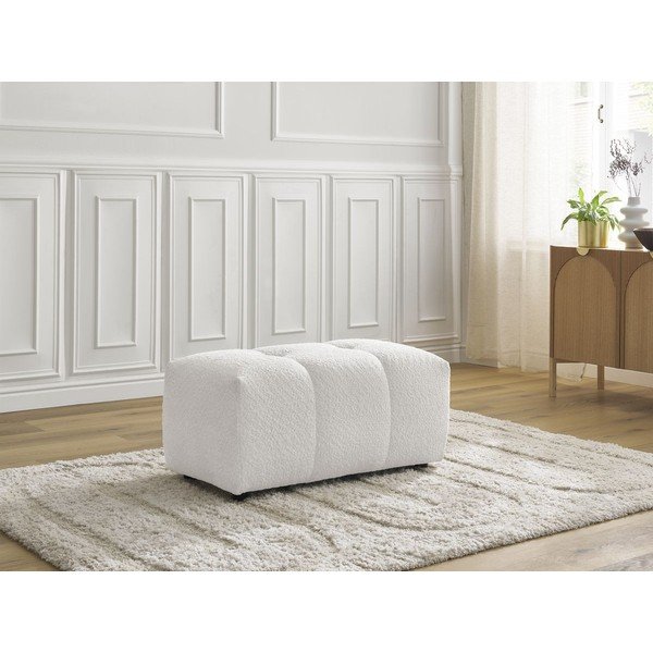 Fehér buklé lábtartó Roxelane – Bobochic Paris-image-1