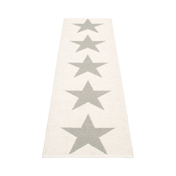 Világosszürke kültéri-beltéri futószőnyeg 70x250 cm Viggo Warm Grey – Pappelina-image-1