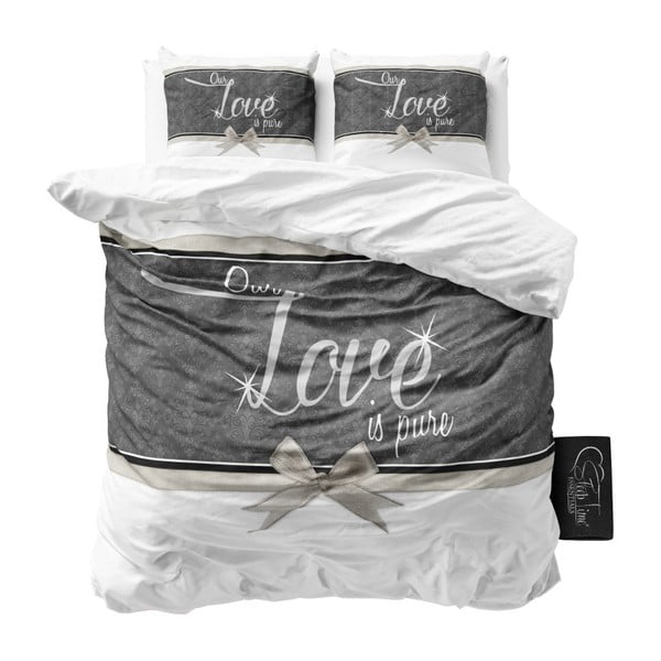 Pure Love kétszemélyes pamut ágyneműhuzat garnitúra, 240 x 220 cm - Sleeptime