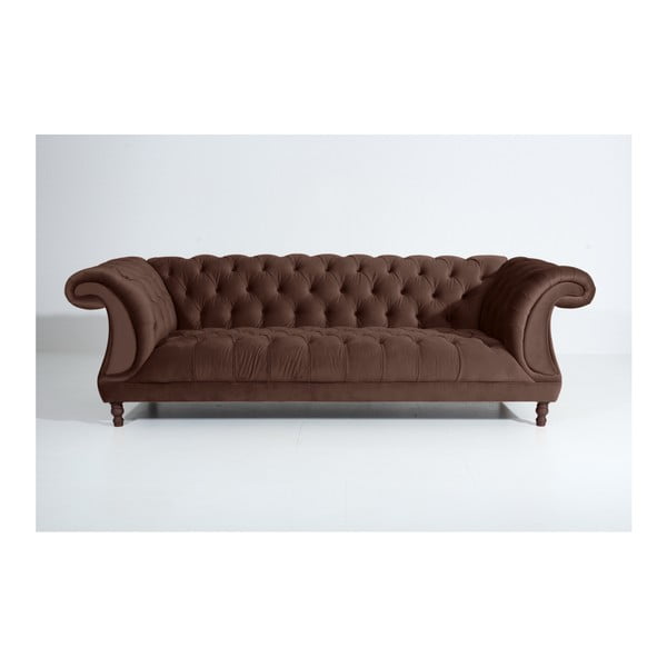 Ivette barna színű kanapé, 253 cm - Max Winzer