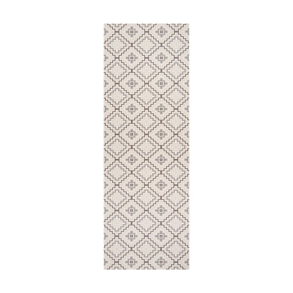 Nori fehér futószőnyeg, 100 x 65 cm - White Label