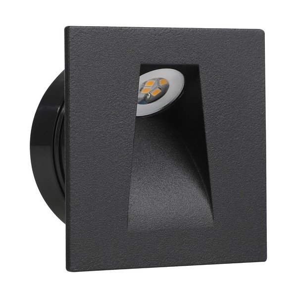 Fekete LED fali lámpa MECINOS – EGLO-image-3