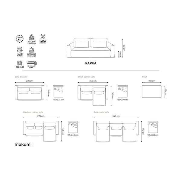 Világosbarna lábtartó Kapua – Makamii-image-4
