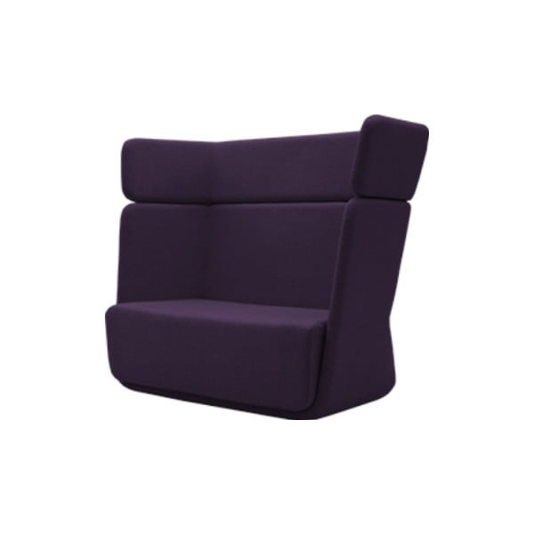 Basket Eco Cotton Dark Lilac sötétlila fotel - Softline