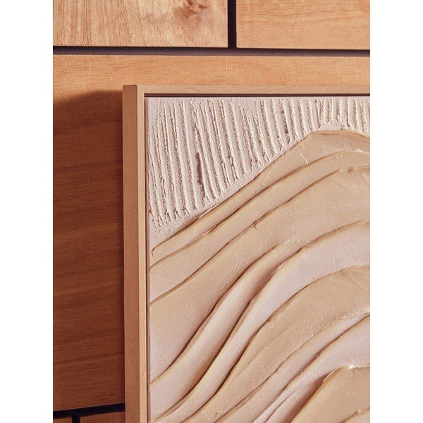 3D-s keretezett-vászon kép 73x143 cm Astratto – Premier Housewares-image-2
