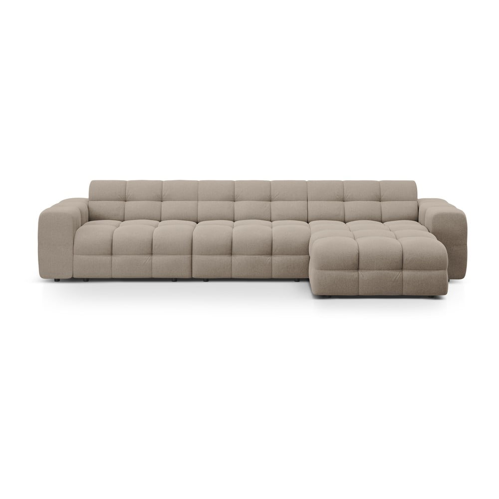 Barna sarokkanapé (jobb oldali-heverő résszel) Kendal – Micadoni