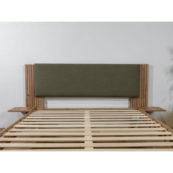 Zöld franciaágy ágyráccsal 140x190 cm Lior – Bobochic Paris-image-4