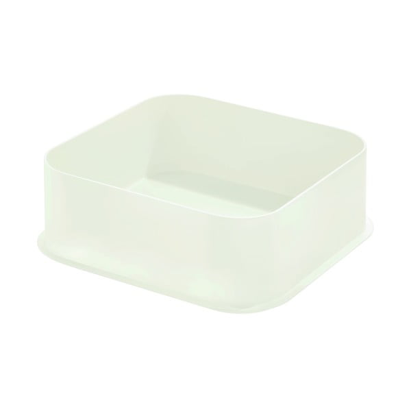 Eco fehér tárolódoboz, 21,3 x 21,3 cm - iDesign
