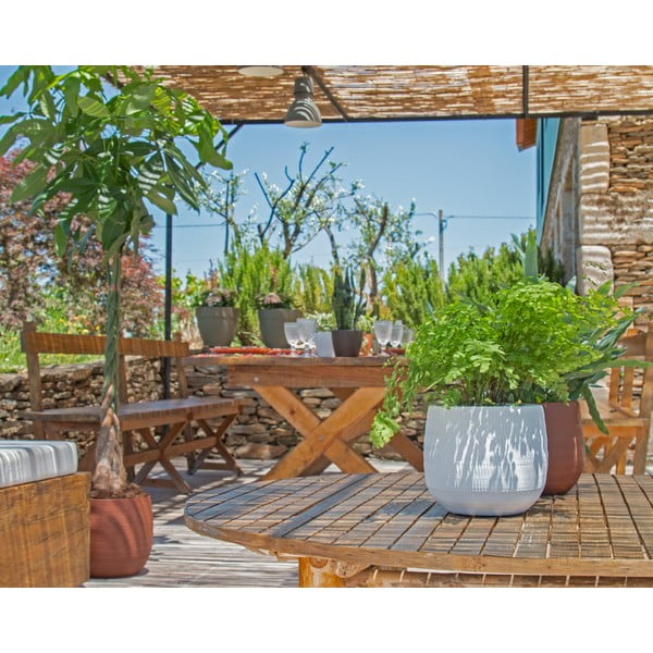 Kerámia kézzel készített virágcserép ø 16 cm Aura – Artevasi-image-2