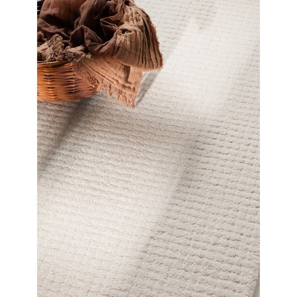 Krémszínű gyapjú futószőnyeg 80x250 cm Eloise – Hanse Home-image-3
