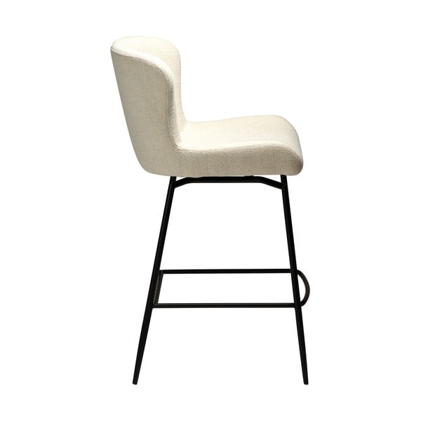 Krémszínű kárpitozott bárszék (ülésmagasság 67,5 cm) Glam – DAN-FORM Denmark-image-1