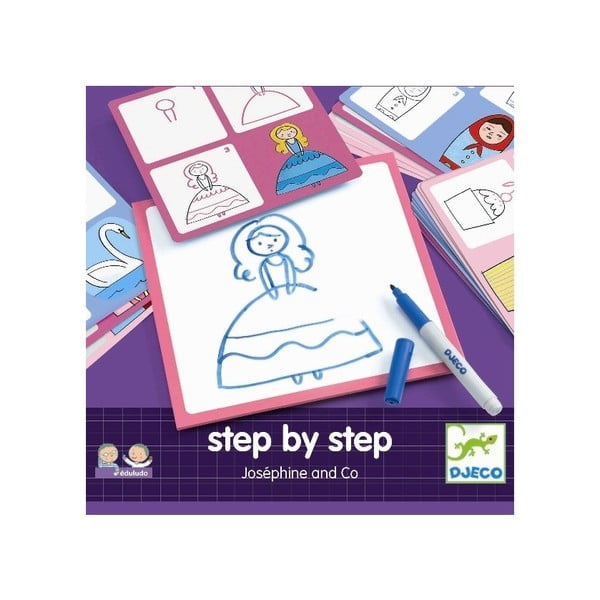 Step By Step Josephine kreativitást fejlesztő játék - Djeco-image-1