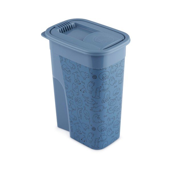 Kék állateledel tartó doboz 4,1 l Flo - Rotho-image-2