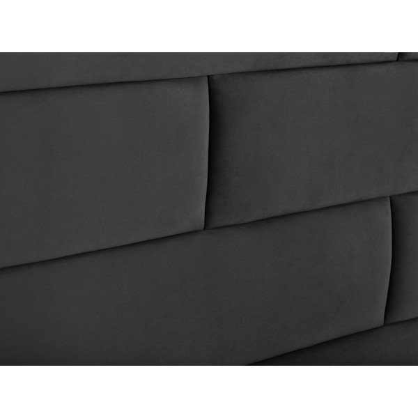 New York sötétszürke fejvég, szélessége 200 cm - Cosmopolitan Design-image-3