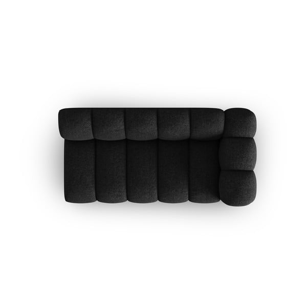 Feketés antracitszürke kanapé modul (jobb oldali) Lupine – Micadoni Home-image-2