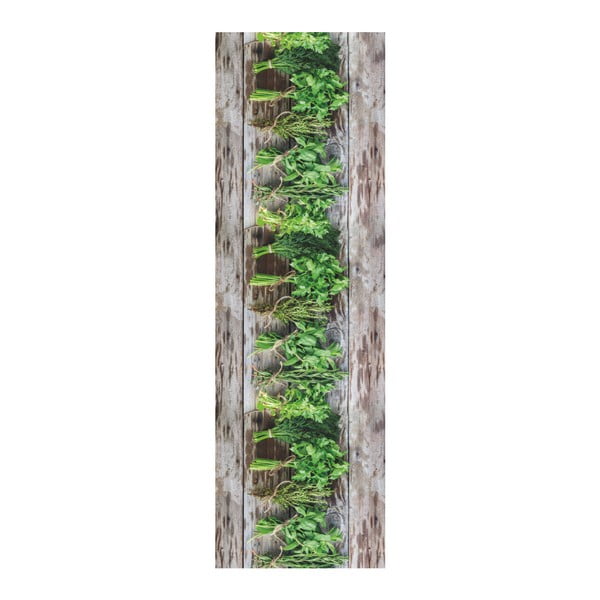 Aromatica barna-zöld futószőnyeg, 58 x 190 cm - Floorita