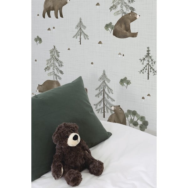 Gyerek tapéta 10 m x 50 cm Mountain & Bears – Lilipinso-image-3