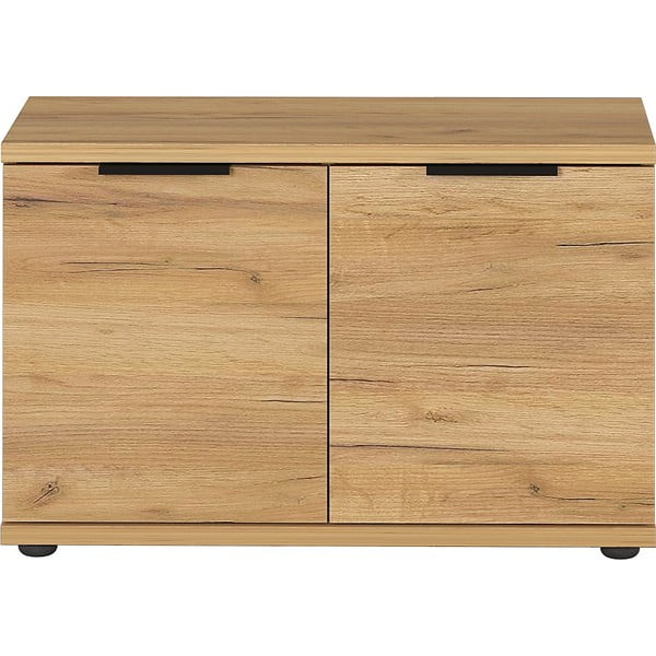 Cipőszekrény tölgyfa dekorral, paddal Fremont - Germania-image-1