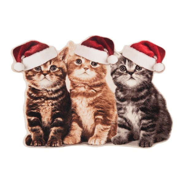 Christmas Cats lábtörlő, 45 x 64 cm - Hanse Home