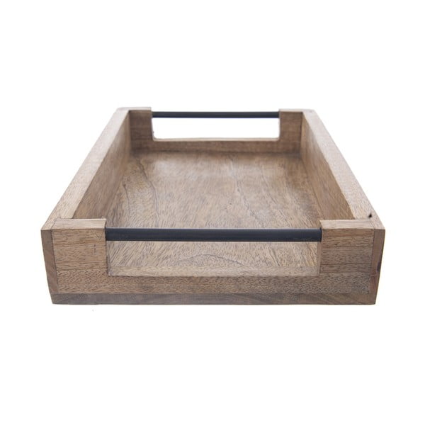 Fa tálca 30x40,5 cm Mango – Orion-image-2