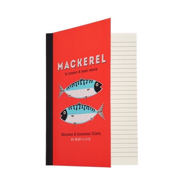 Jegyzetfüzet 60 oldal, A5 Fish - Rex London-image-1