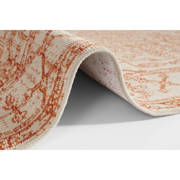 Narancssárga szőnyeg újrahasznosított pamuttal, 200 x 290 cm - Nouristan-image-2
