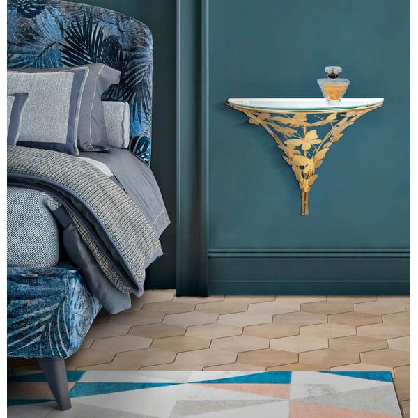 Aranyszínű éjjeliszekrény Butterfly – Mauro Ferretti-image-4