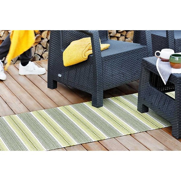 Zöld kültéri szőnyeg 100x70 cm Runö - Narma-image-3