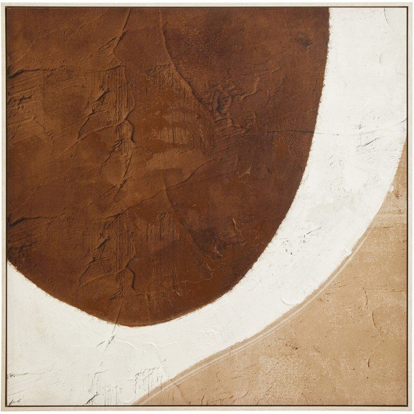 Keretezett-vászon kép 103x103 cm Astratto – Premier Housewares