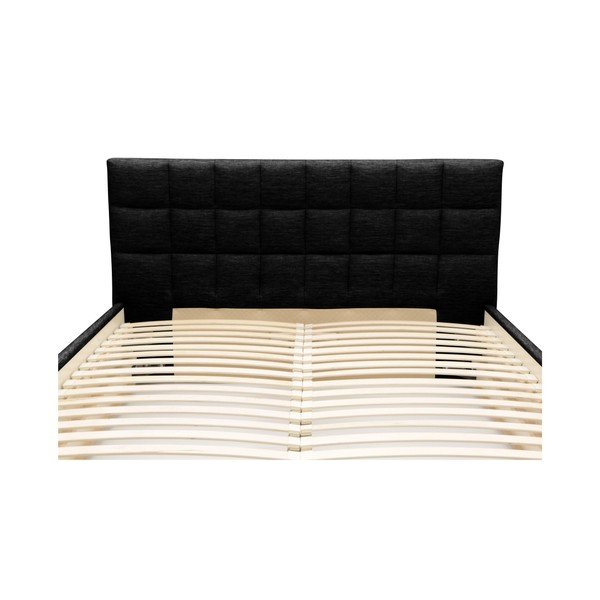 Dream fekete kétszemélyes ágy, 160 x 200 cm - Mazzini Beds-image-4