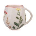 Fehér porcelán bögre 240 ml Flower Garden – Dakls