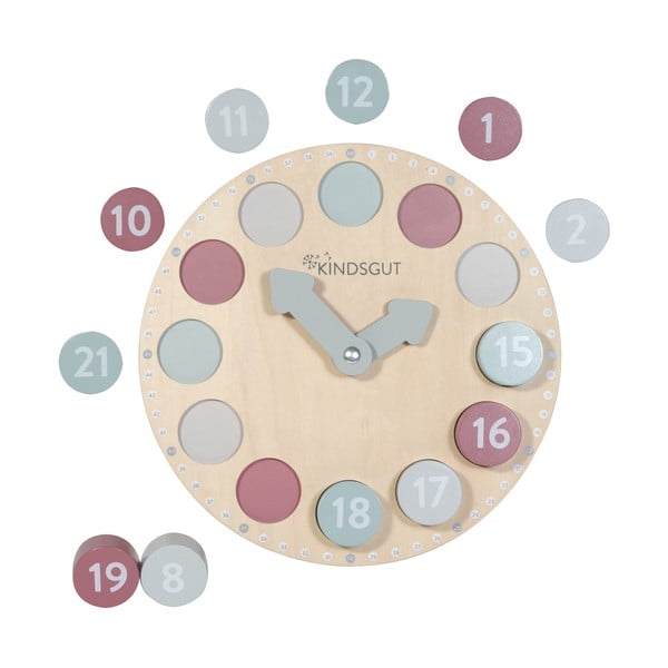 Fa formabeillesztős puzzle Clock – Kindsgut-image-4