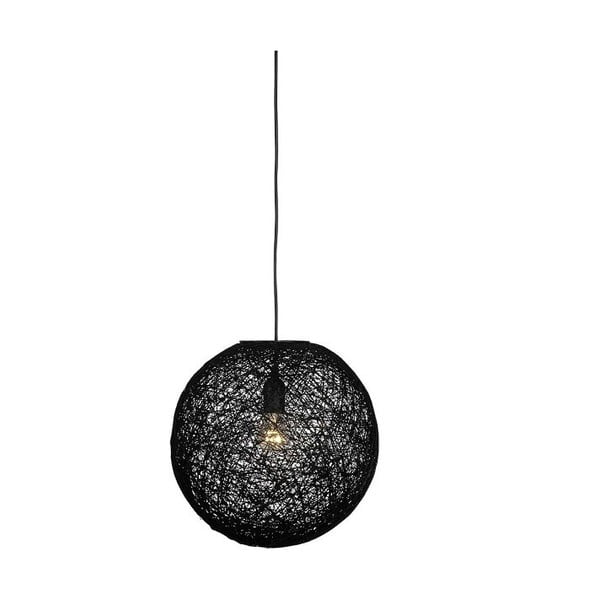 Twist fekete mennyezeti lámpa, ⌀ 60 cm - LABEL51