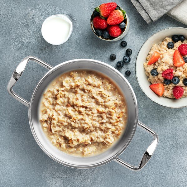 Rozsdamentes acél lábas fedővel 1,2 l Venice – Orion-image-1