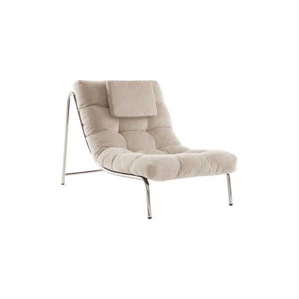 Bézs zsenília fotel Burleson – Jotex