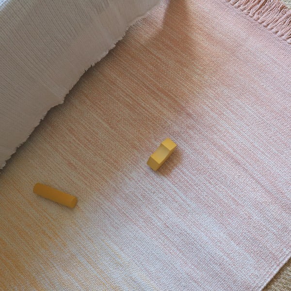 Narancssárga-rózsaszín mosható szőnyeg 100x150 cm Kirthy – Nattiot-image-3