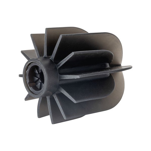 Fekete szilikon wc-kefe fém tartóval - Wenko-image-1