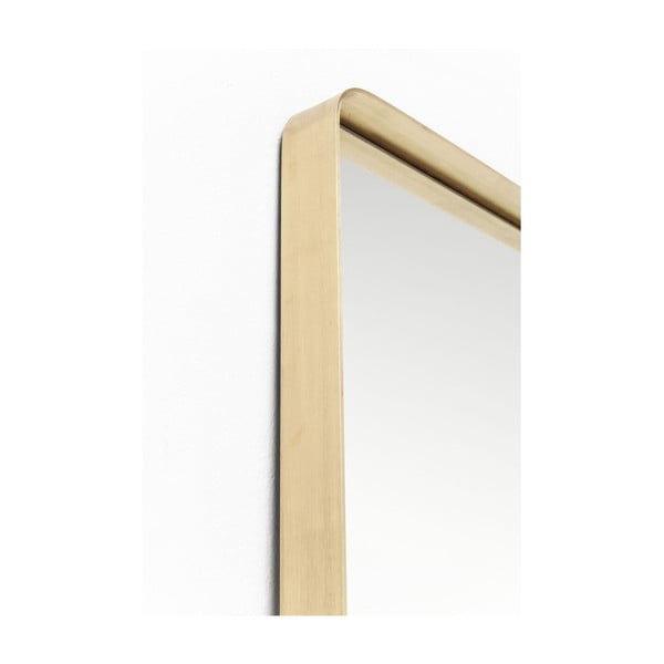 Rectangular rézszínű keretes tükör, 200 x 70 cm - Kare Design-image-2