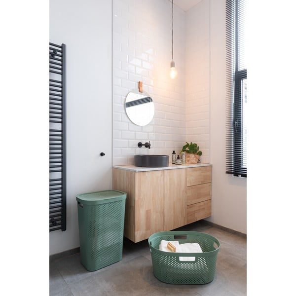 Infinity Hamper zöld ruhakosár, 40 l - Curver-image-2