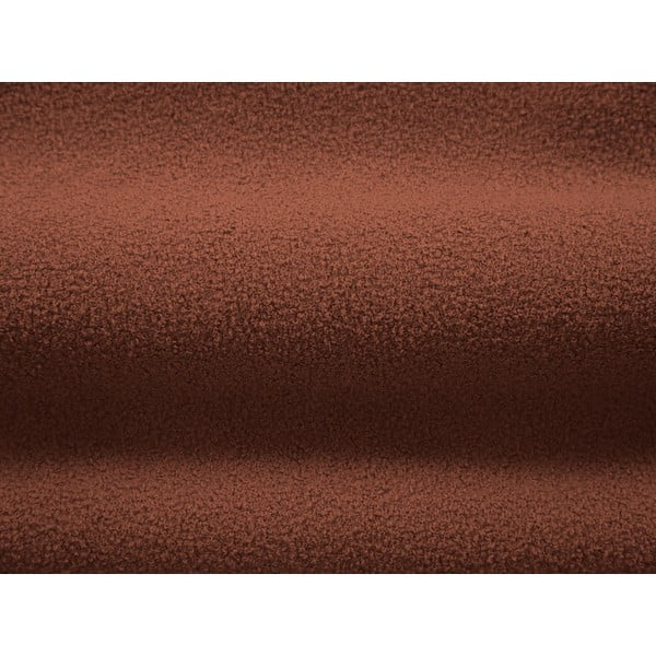 Téglavörös buklé fotel Chuck – Micadoni Home-image-4