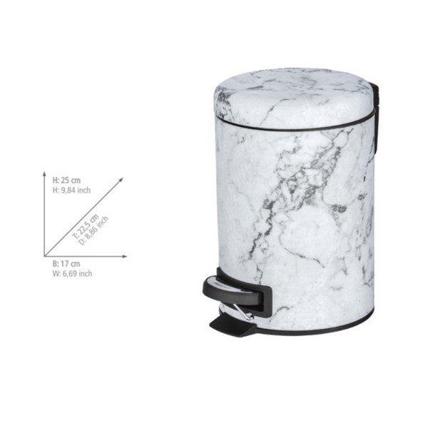 Onyx pedálos szemetes, 3 l - Wenko-image-3