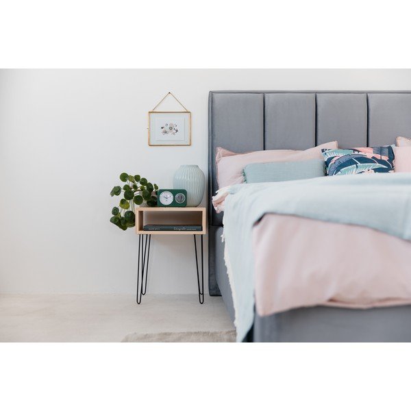 Hammershoi mentolkék agyagkerámia váza, magasság 25 cm - Kähler Design-image-2