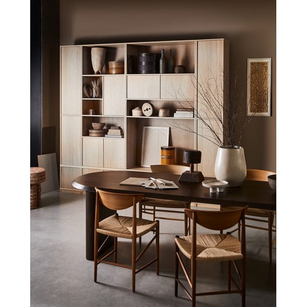 Natúr színű nappali bútor szett tölgyfa dekorral 304x243 cm Modulair – vtwonen-image-4