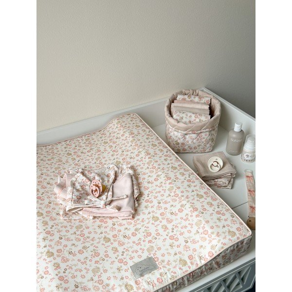 Bézs bio pamut mosdókesztyű szett 4 db-os 30x30 cm Augusta – Cam Cam Copenhagen-image-1