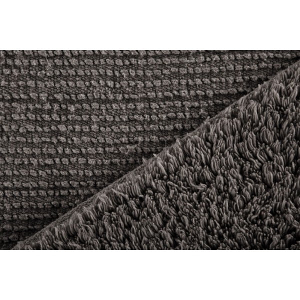 Luca szürke pamut fürdőszobaszőnyeg, 60 x 60 cm - Tiseco Home Studio-image-2