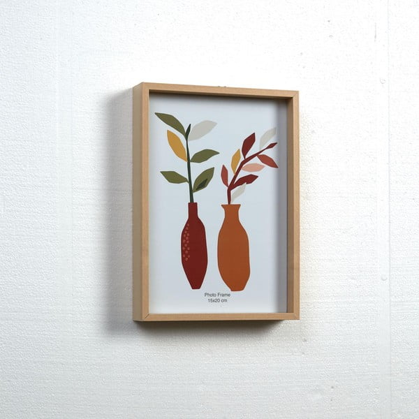 Natúr színű álló képkeret 22,5x31,5 cm Flavina – Kave Home-image-2