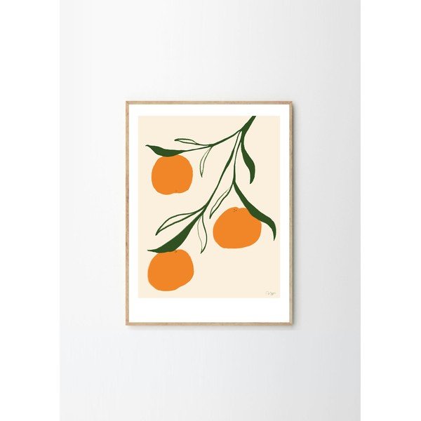 Poszter 30x40 cm Orange – Anna Mörner – The Poster Club-image-3