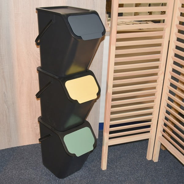 Műanyag szelektív szemetes 25 l Bin – Orion-image-2