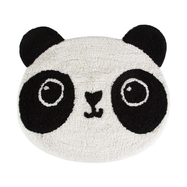Kawaii Panda pamut gyerekszőnyeg, 63 x 55 cm - Sass & Belle